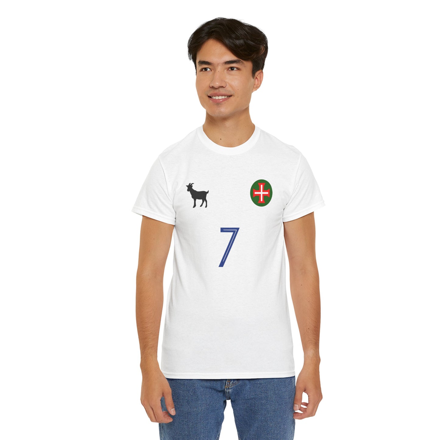 Cristiano Ronaldo GOAT Shirt, CR7, Portugal Legend, Ronaldo, Cristiano, Greatest of All Time