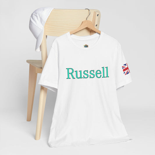 George Russell Shirt, MercedesF1, Silver Arrows Tee, Formula 1 T-Shirt, Race Car Fan Gift, Motorsport Apparel,