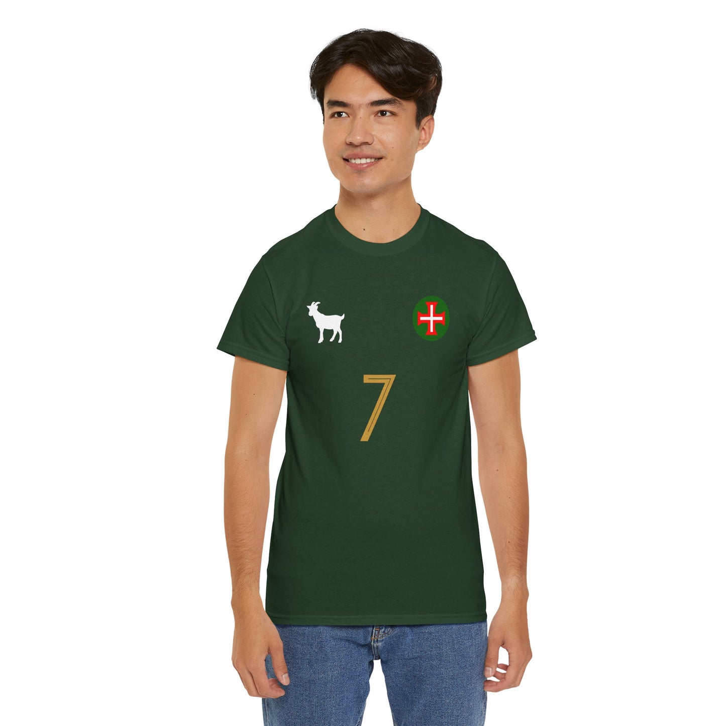 Cristiano Ronaldo GOAT Shirt, CR7, Portugal Legend, Ronaldo, Cristiano, Greatest of All Time