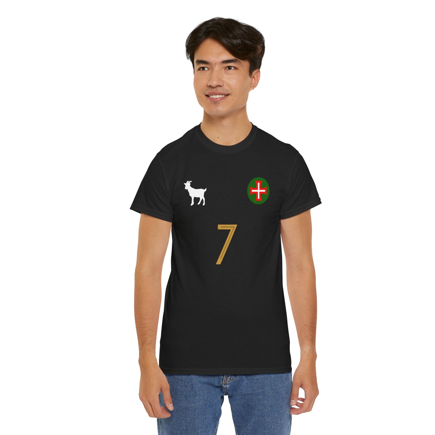 Cristiano Ronaldo GOAT Shirt, CR7, Portugal Legend, Ronaldo, Cristiano, Greatest of All Time