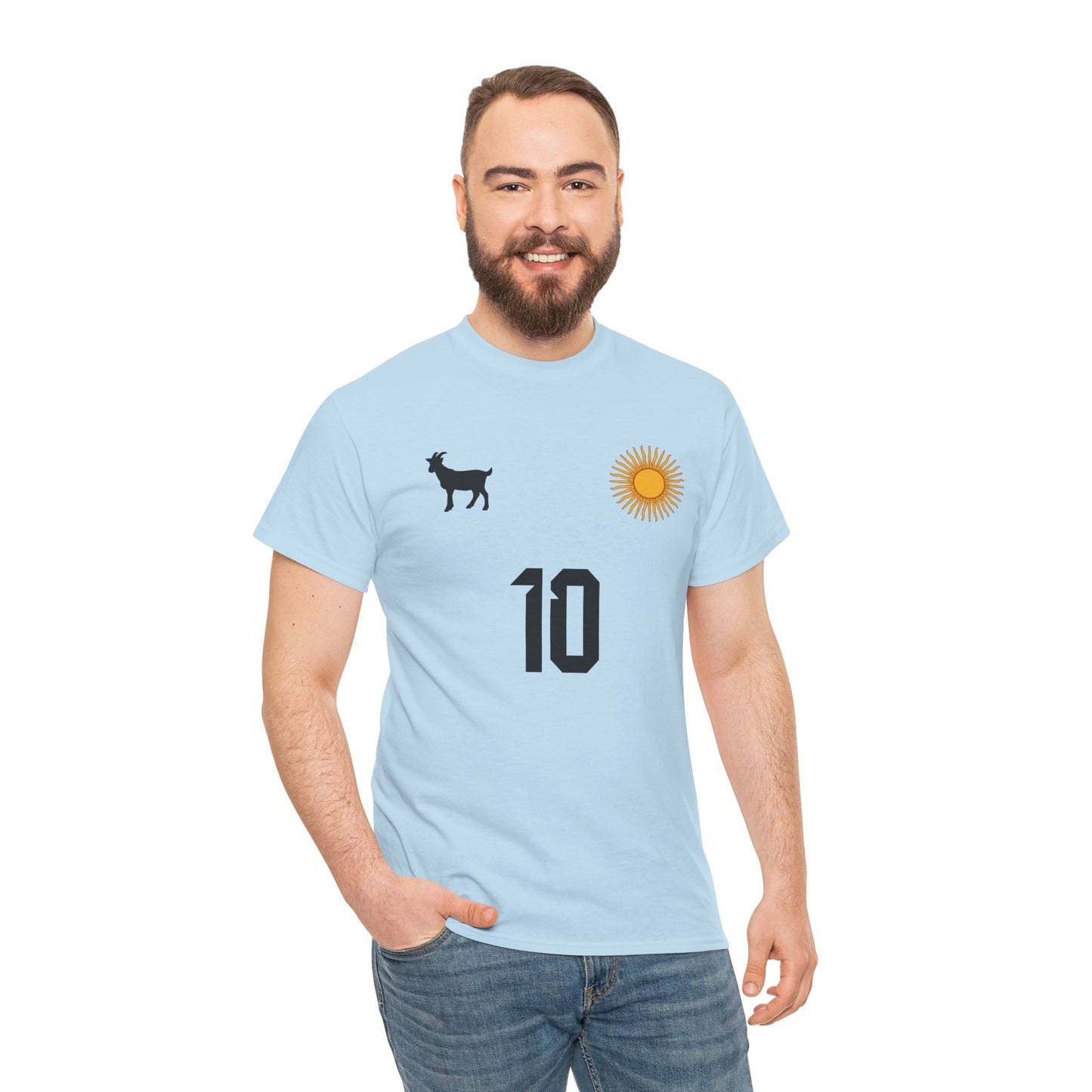 Messi GOAT shirt, Argentina Legend, Messi, Greatest of All Time, Lionel