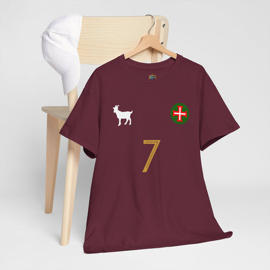 Cristiano Ronaldo GOAT Shirt, CR7, Portugal Legend, Ronaldo, Cristiano, Greatest of All Time