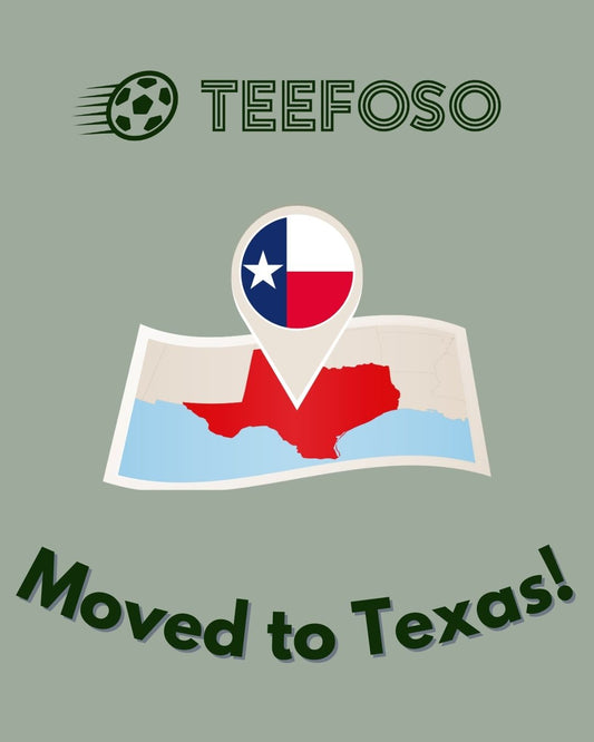 We moved to Texas!