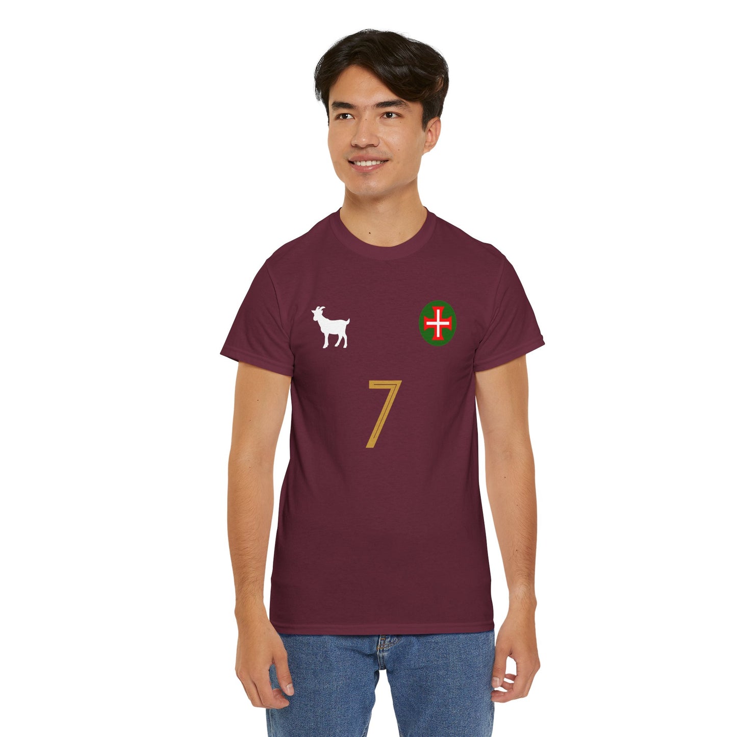 Cristiano Ronaldo GOAT Shirt, CR7, Portugal Legend, Ronaldo, Cristiano, Greatest of All Time