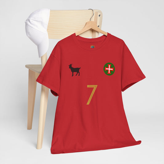 Cristiano Ronaldo GOAT Shirt, CR7, Portugal Legend, Ronaldo, Cristiano, Greatest of All Time