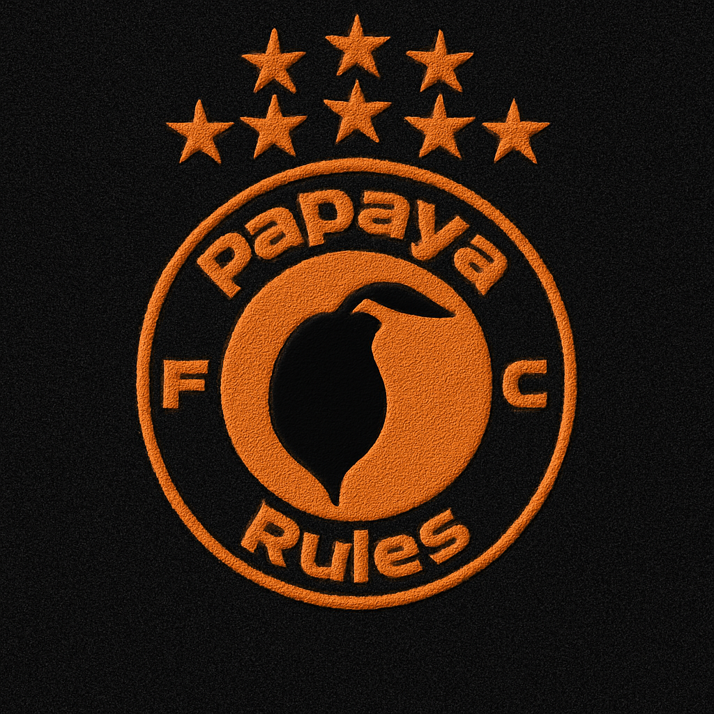 Papaya Rules FC - Custom/Personalized